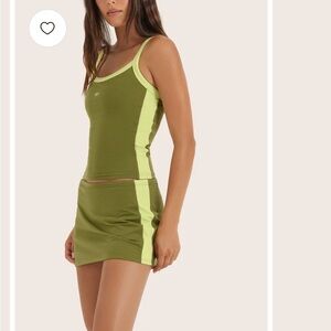 SET Active Cloud Contrast Athletic Cami Top